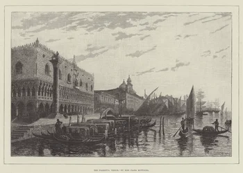 Die Piazzetta, Venedig